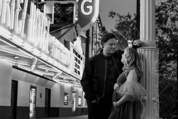 Couple gazing at each other