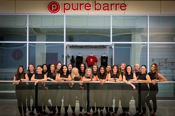 Fitness session with warm studio lighting