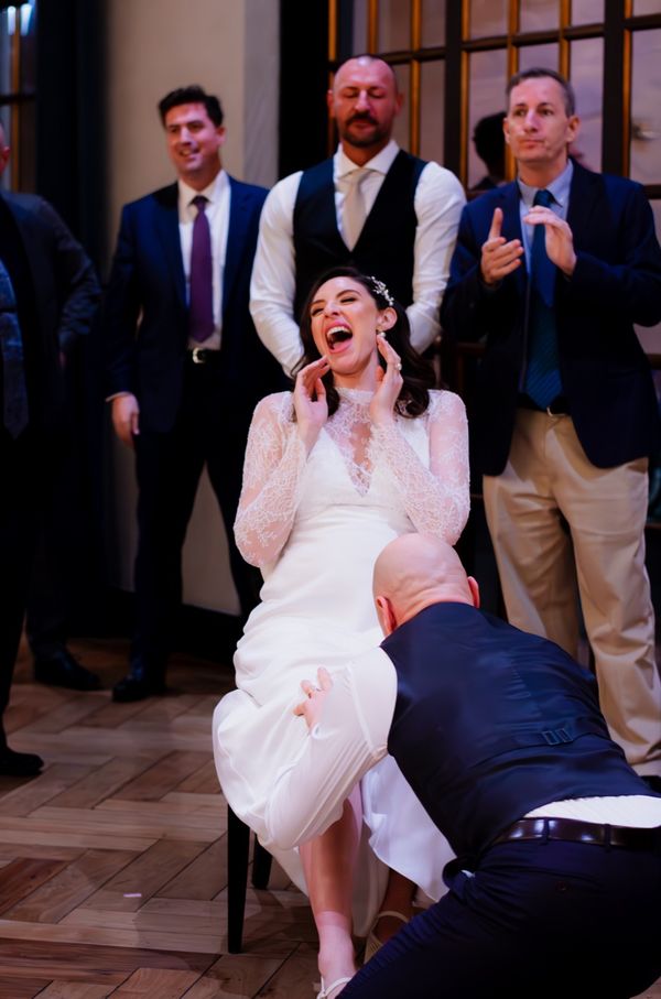 Couple sharing a candid moment