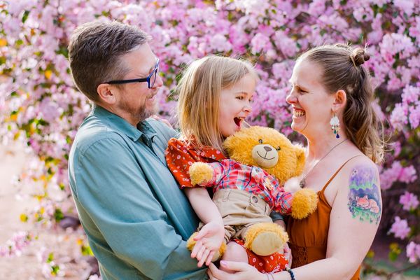 Harmon family enjoying time together