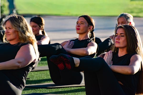 Studio dance portrait with dramatic lighting