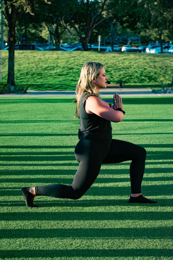 Fitness studio lifestyle portrait