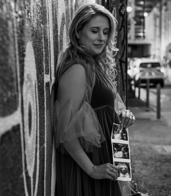 Outdoor portrait of a woman in natural light